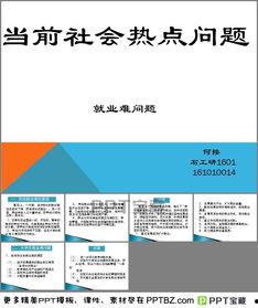 社会热点ppt